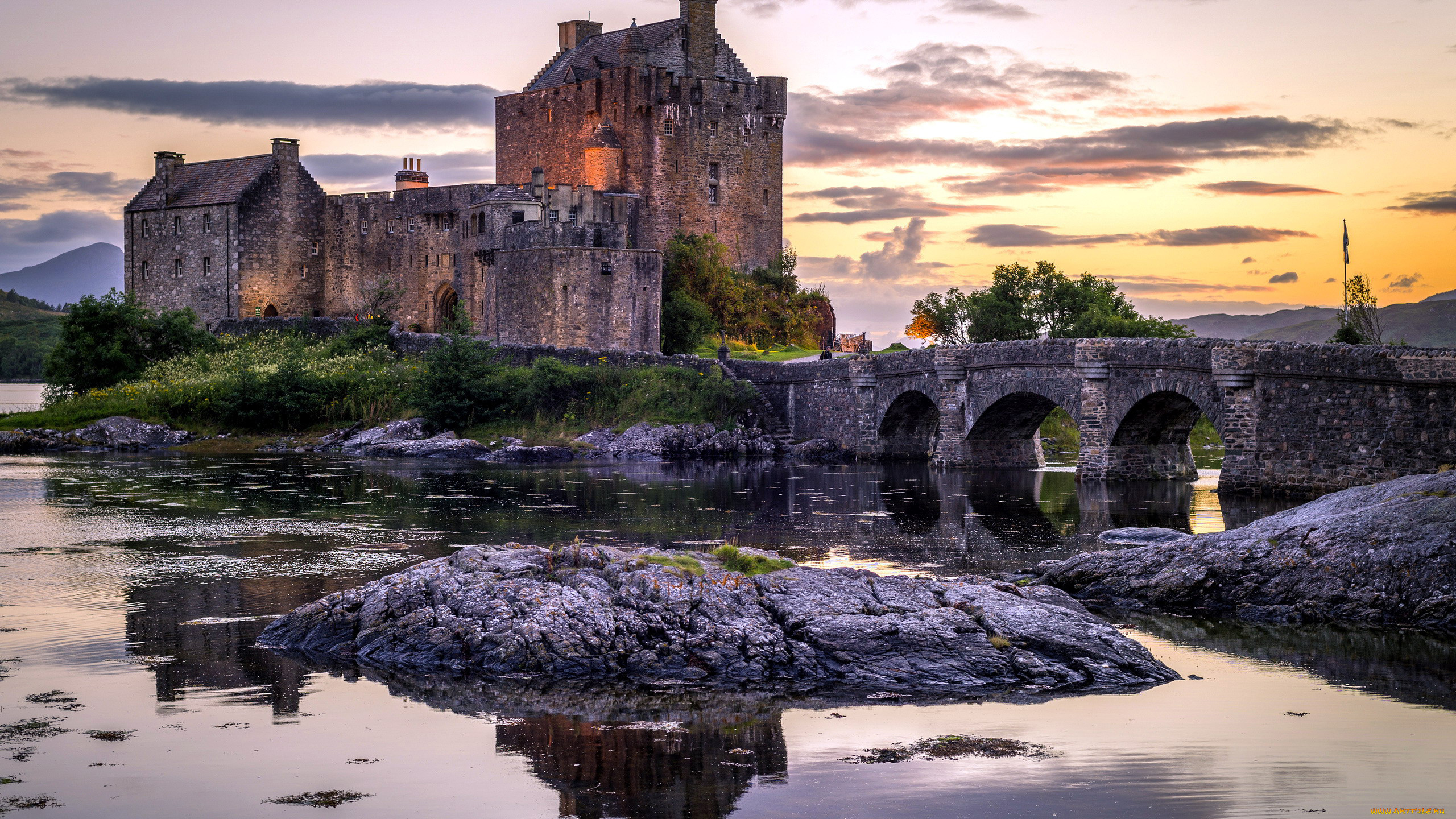 ,  - , , eilean, donan, castle